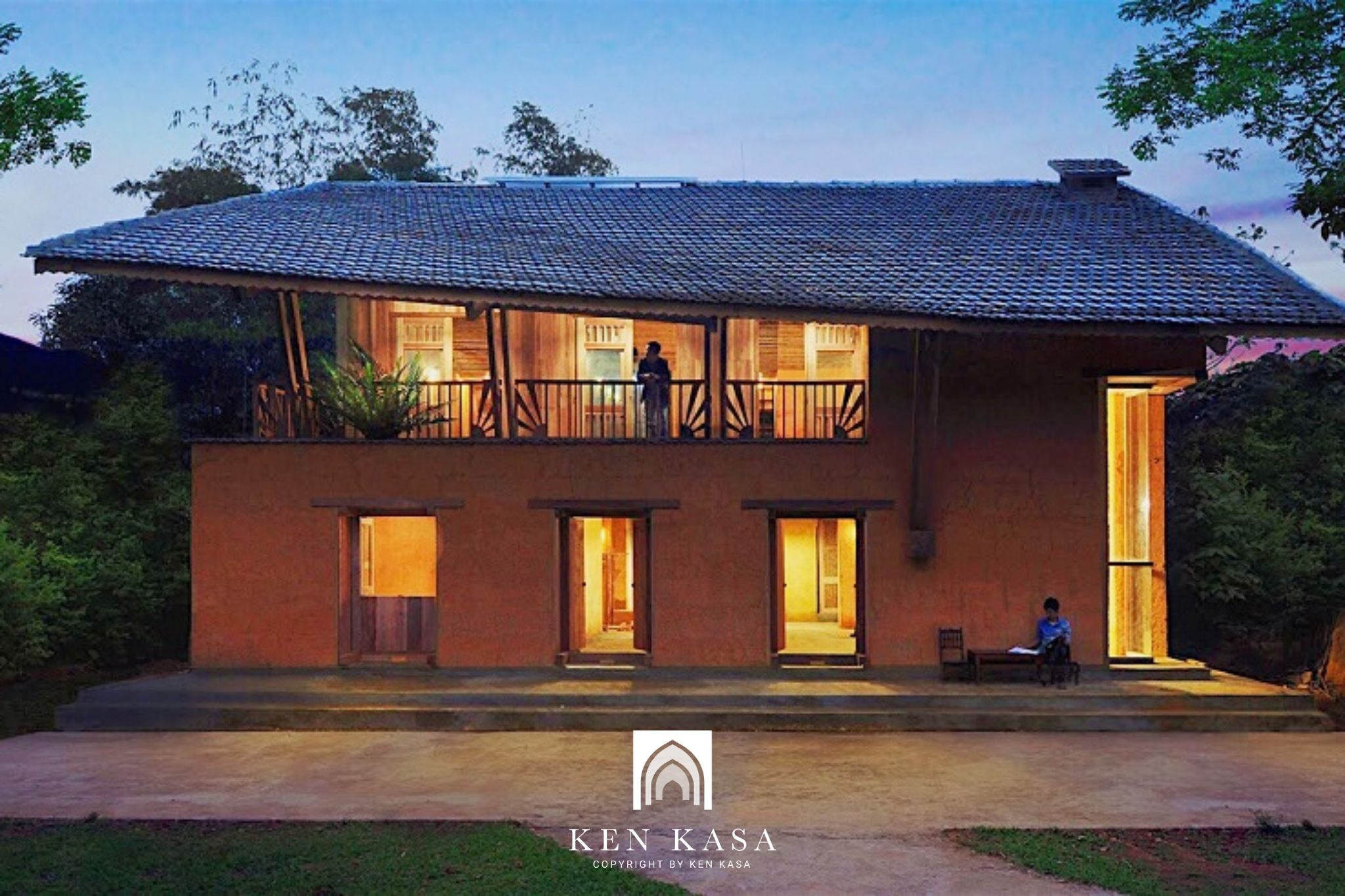 m&agrave;u sắc trong thiết kế nội thất homestay bản sắc d&acirc;n tộc